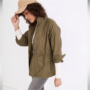 Madewell Olive Green Utility Jacket